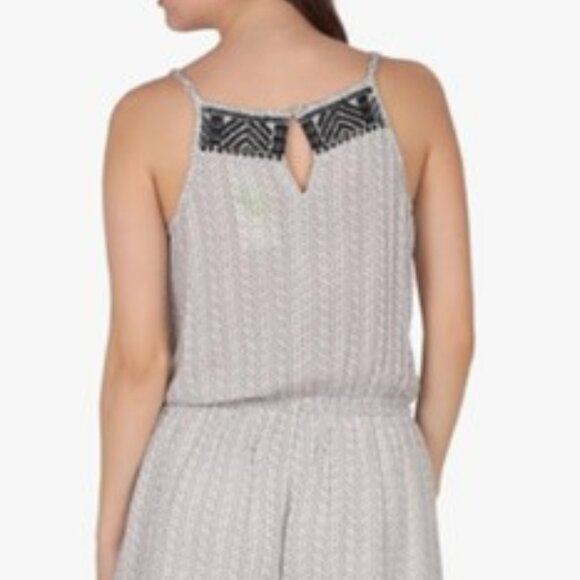 romper black and white sleeveless size medium DEX - Picture 7 of 16